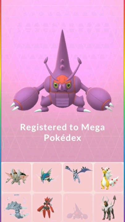 pokemon mega evolution dex entries